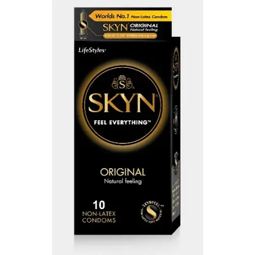 SKYN original non-latex condoms - Latex free condoms 3s - Pack of 3