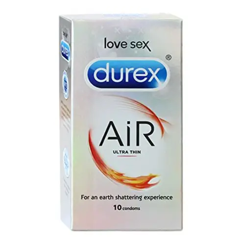 Durex Air Ultra Thin Condom - Close Fit 0.045 mm thin - 10 Condoms