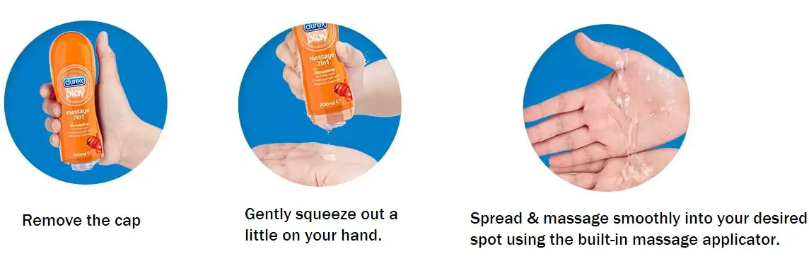 How to use durex massage gel - Stimulating Lubricants