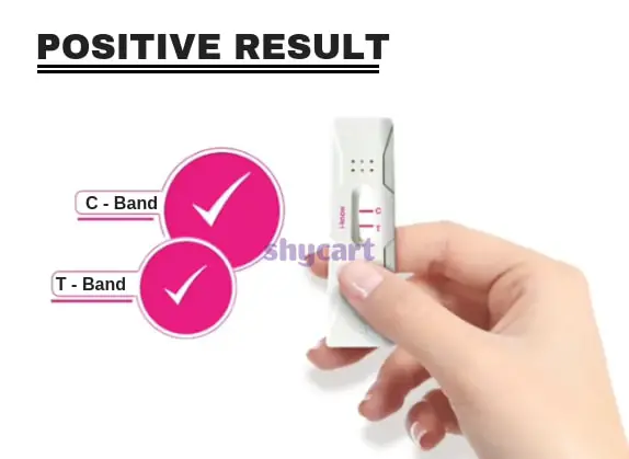 Ovulation test positive result image