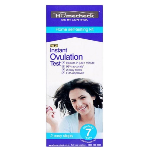 Homecheck Instant Ovulation self testing kit